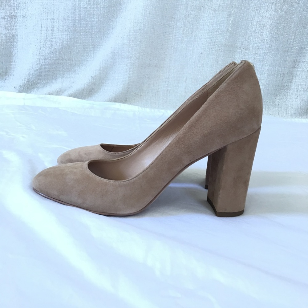 San Edelman block heels